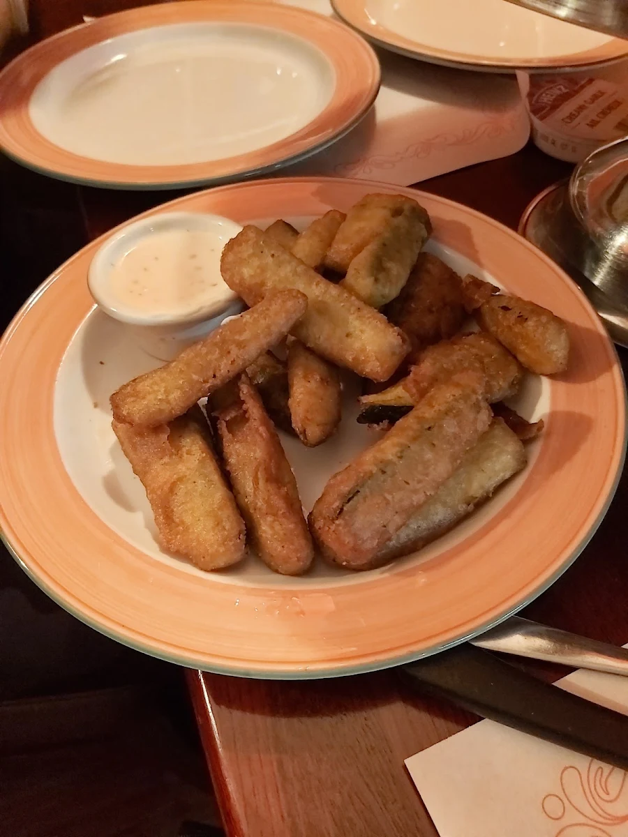 Zucchini with Ranch Sauce (Zucchini Pané avec Ranch)