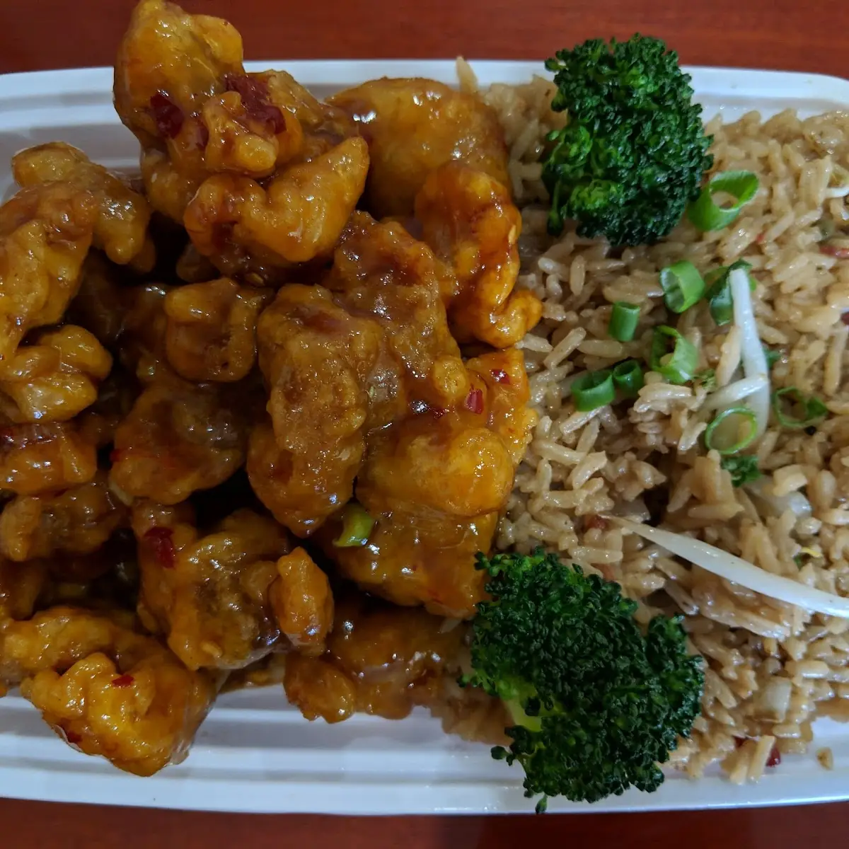 General TSO's Chicken Fried Rice