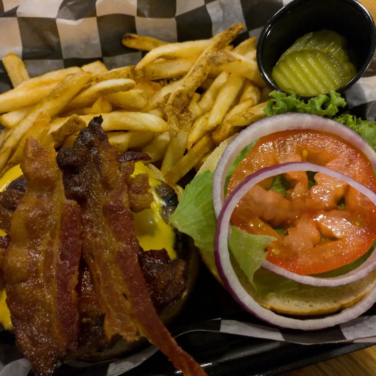 Bacon Cheese Burger