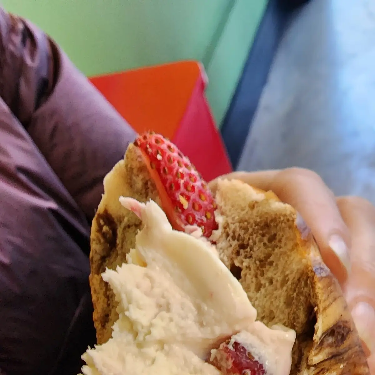 Vegan Vegetable Cream Cheese with Multi Grain Bagel