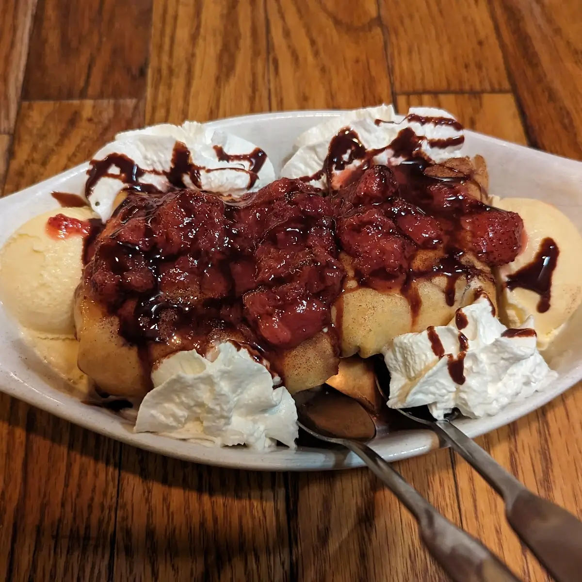 Fried Banana Split