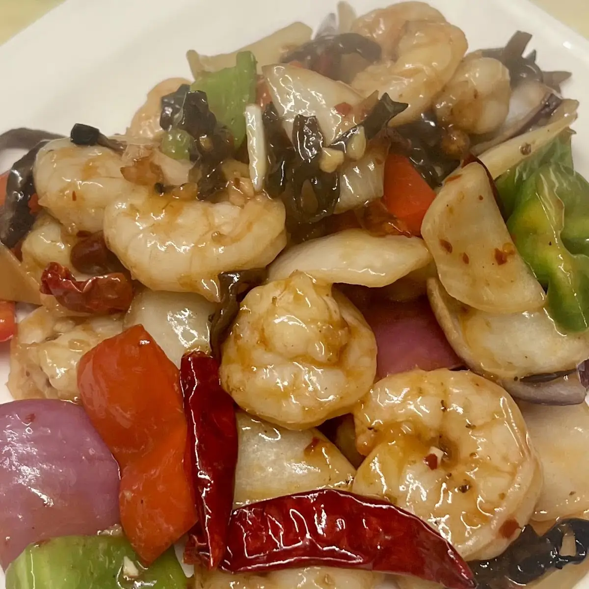 Shrimp w Black Bean Sauce