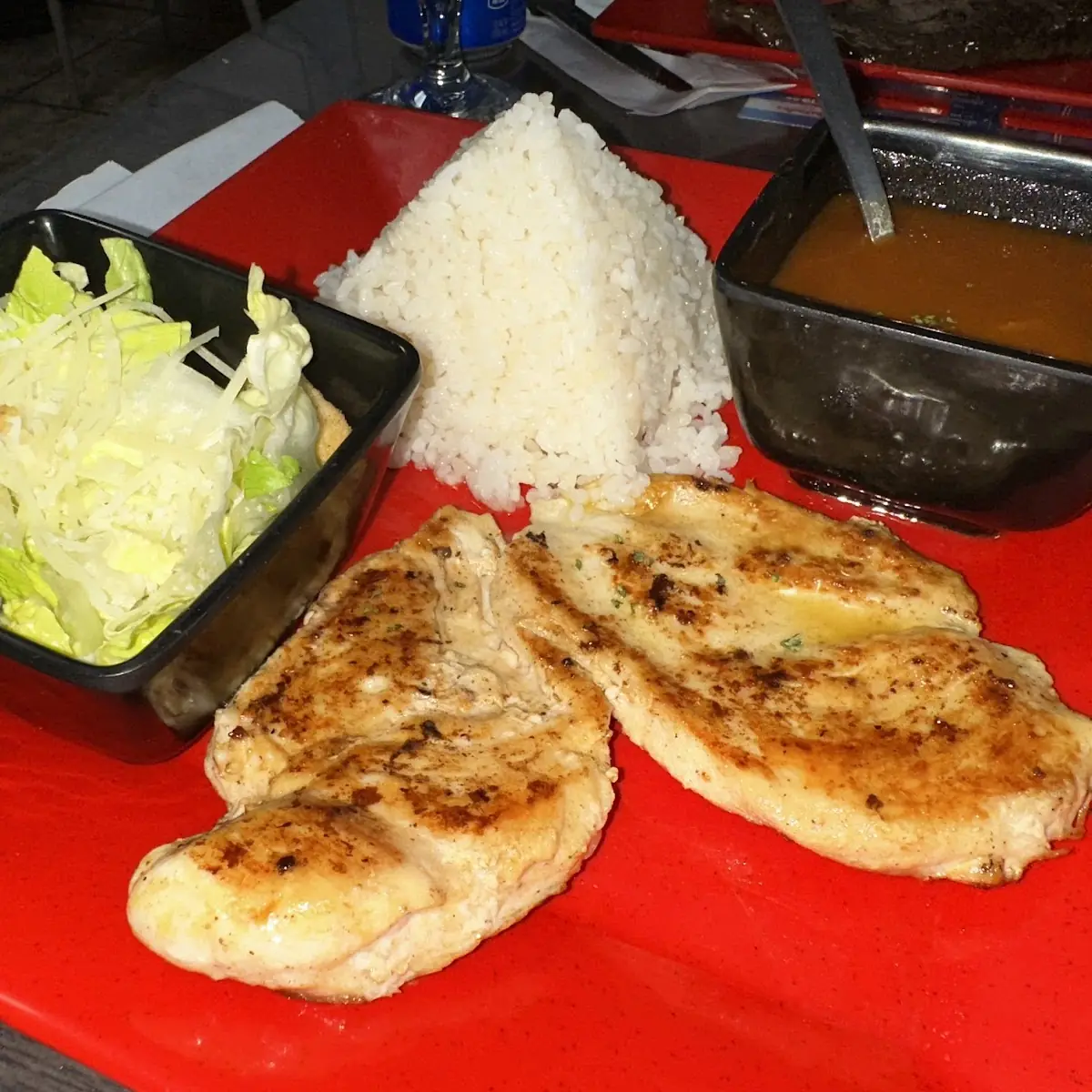 Grilled Chicken Breast Dinner