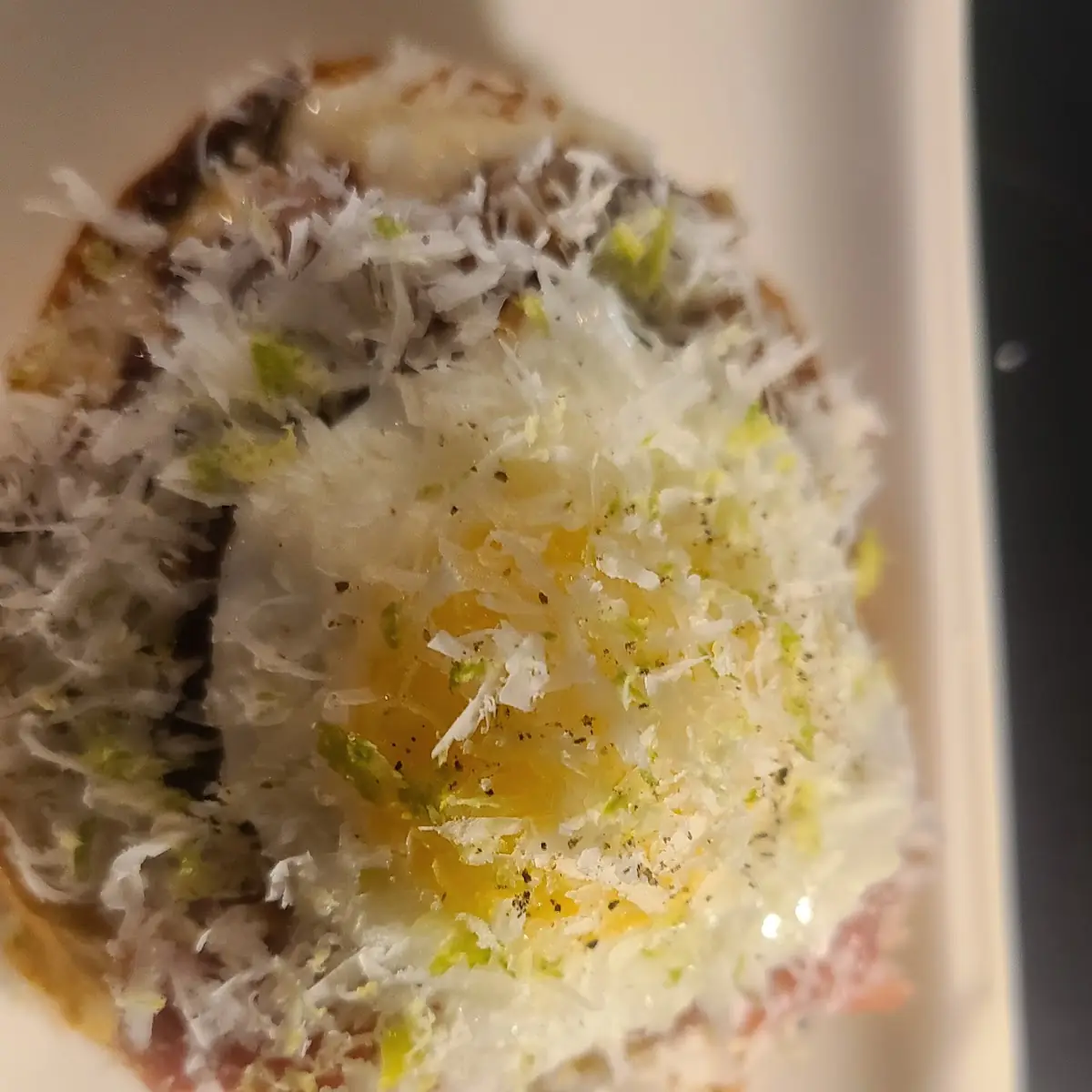 Chu-Toro and Quail Egg Toast