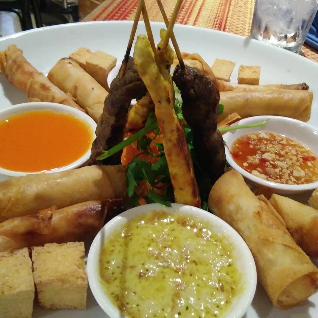 Deep Fried Shrimp Spring Rolls