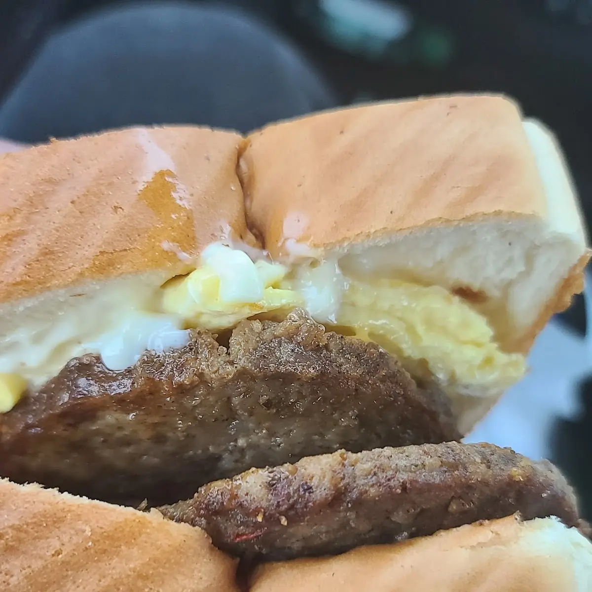 Breakfast Sandwich with Double Meat