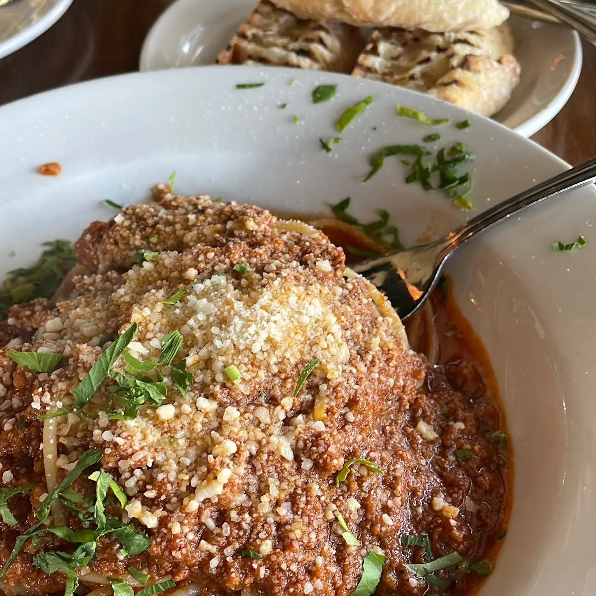 Half Spaghetti Bolognese