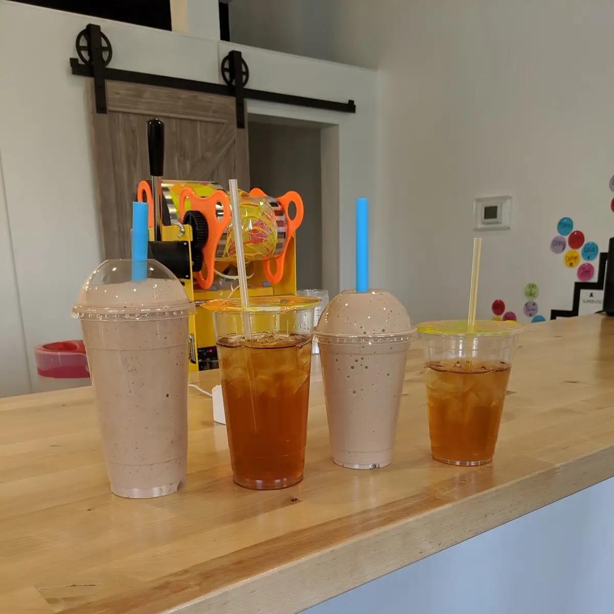 6 Reece's Extreme with 3 Peach Tea