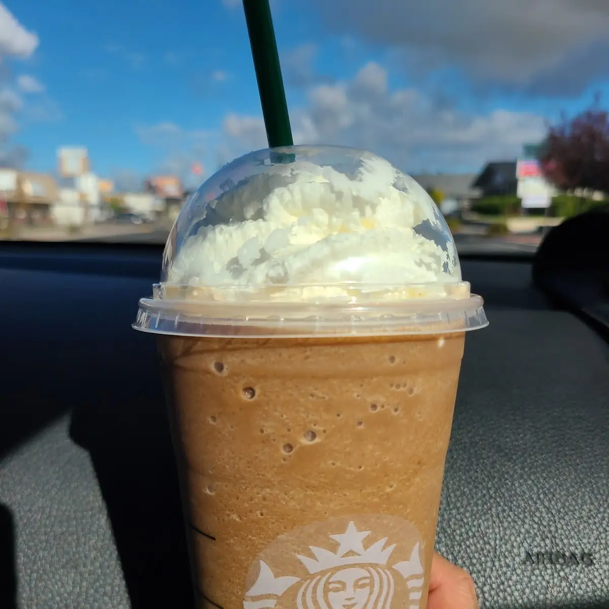 Venti Peppermint Mocha Frappe
