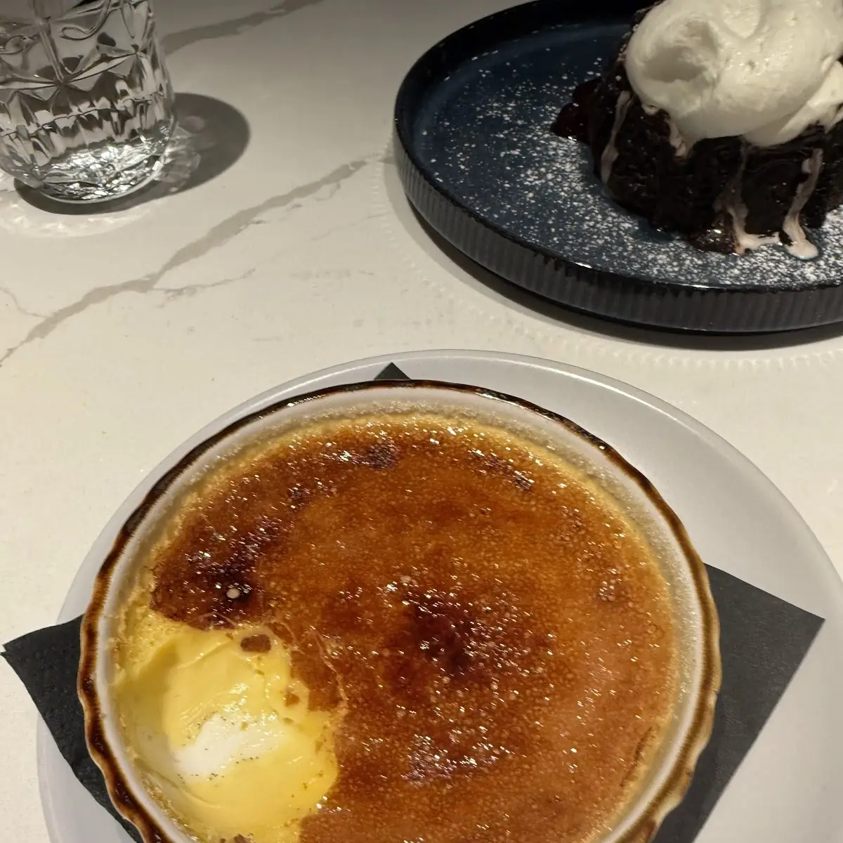 French Crème Brûlée Dessert
