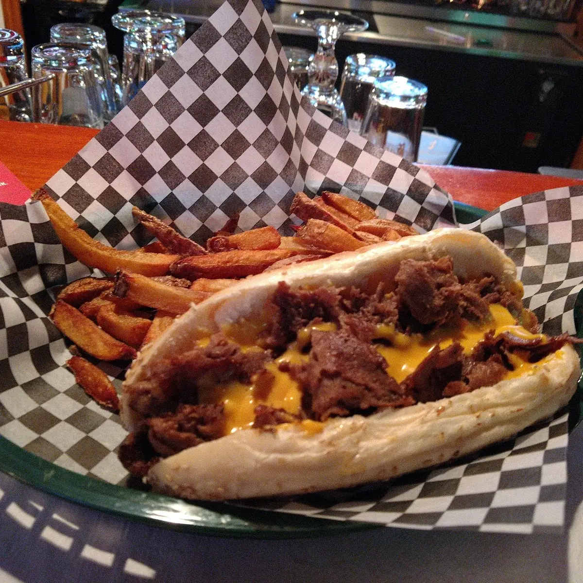 Cheese Steak and Fresh Cut Fries
