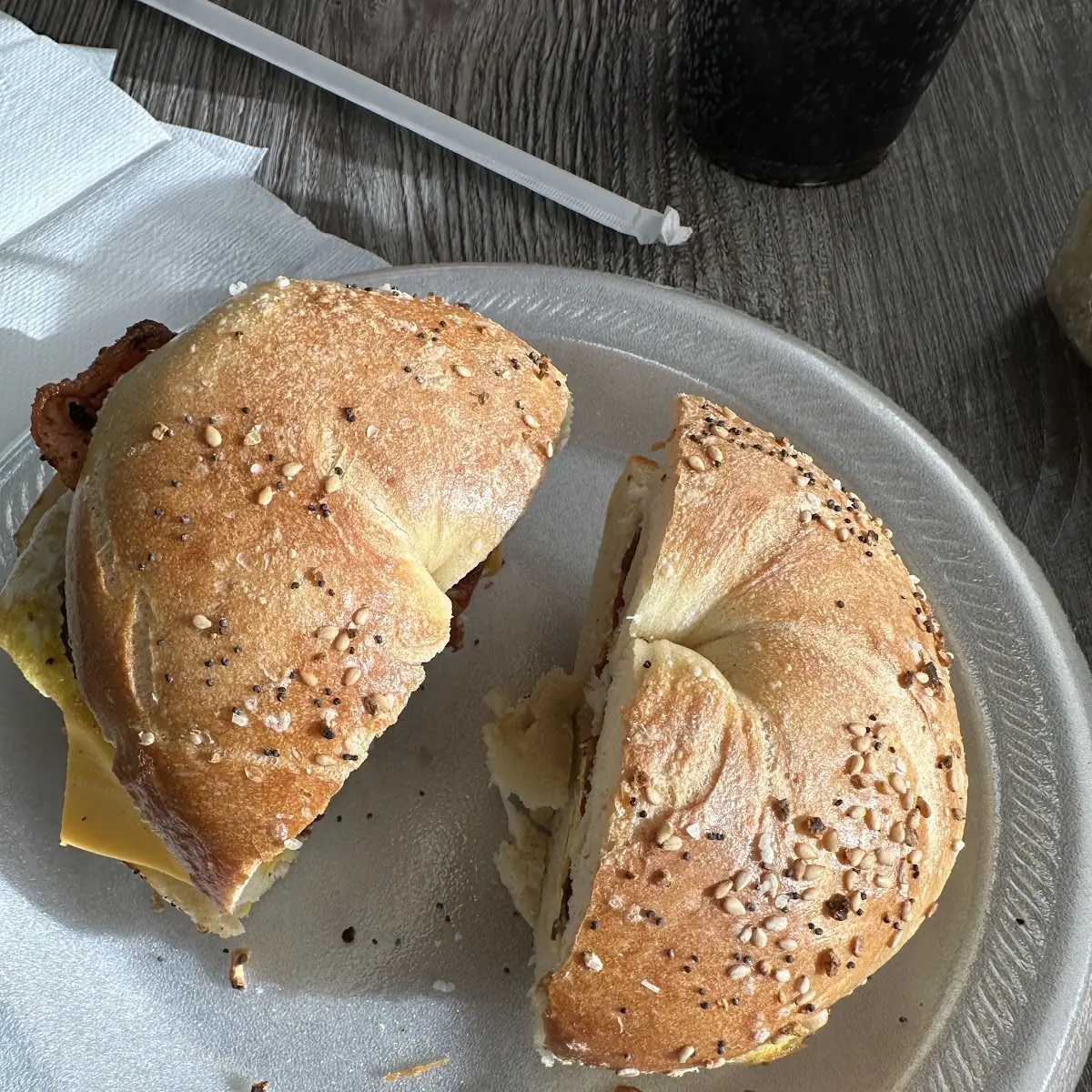 Bacon Egg and Cheese Bagel