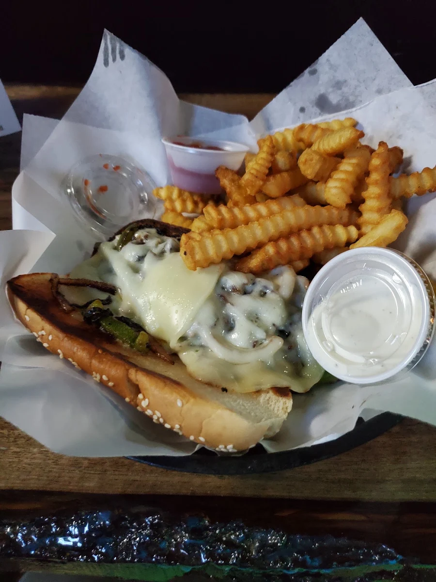 Philly Cheese Steak and Fries