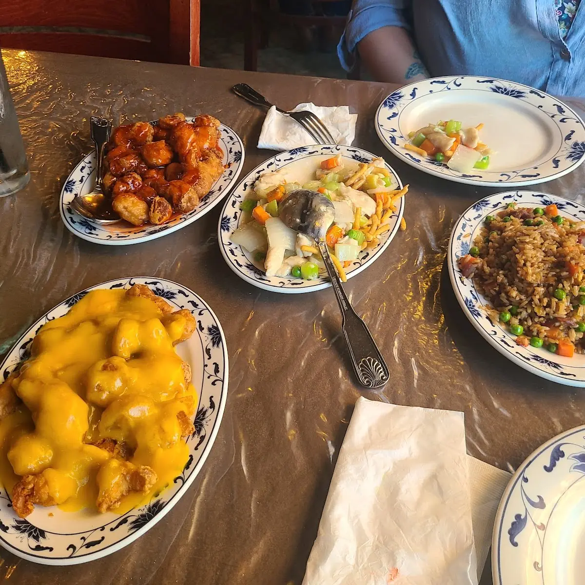 West Combo Plate Fortune Cookie