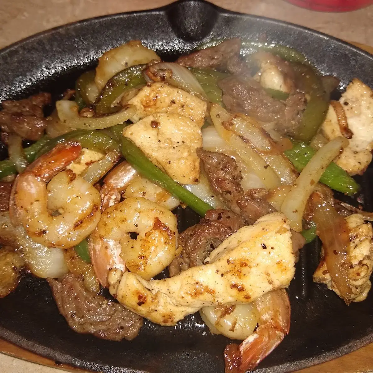 Chicken and Beef Fajitas