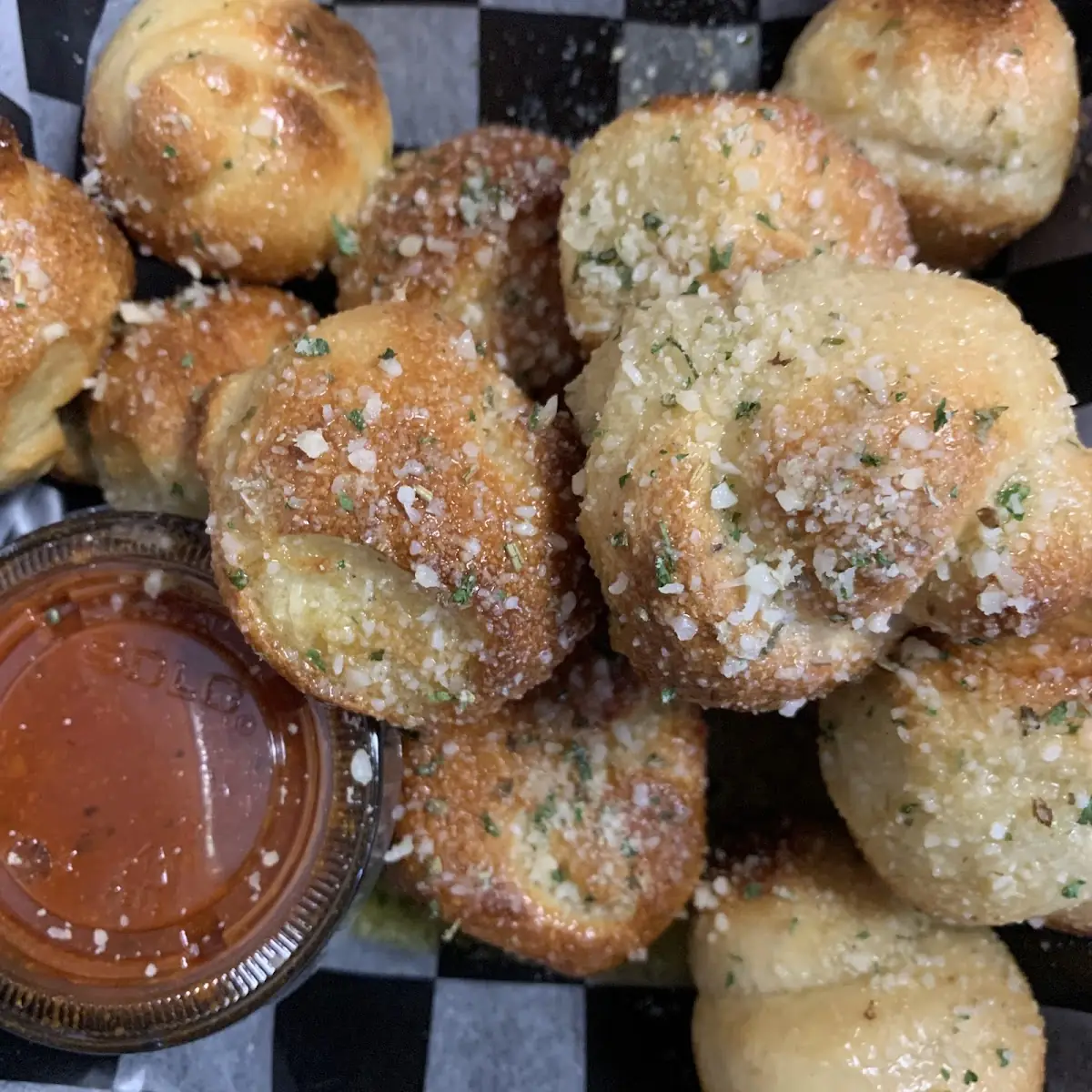Cheesy Garlic Knots