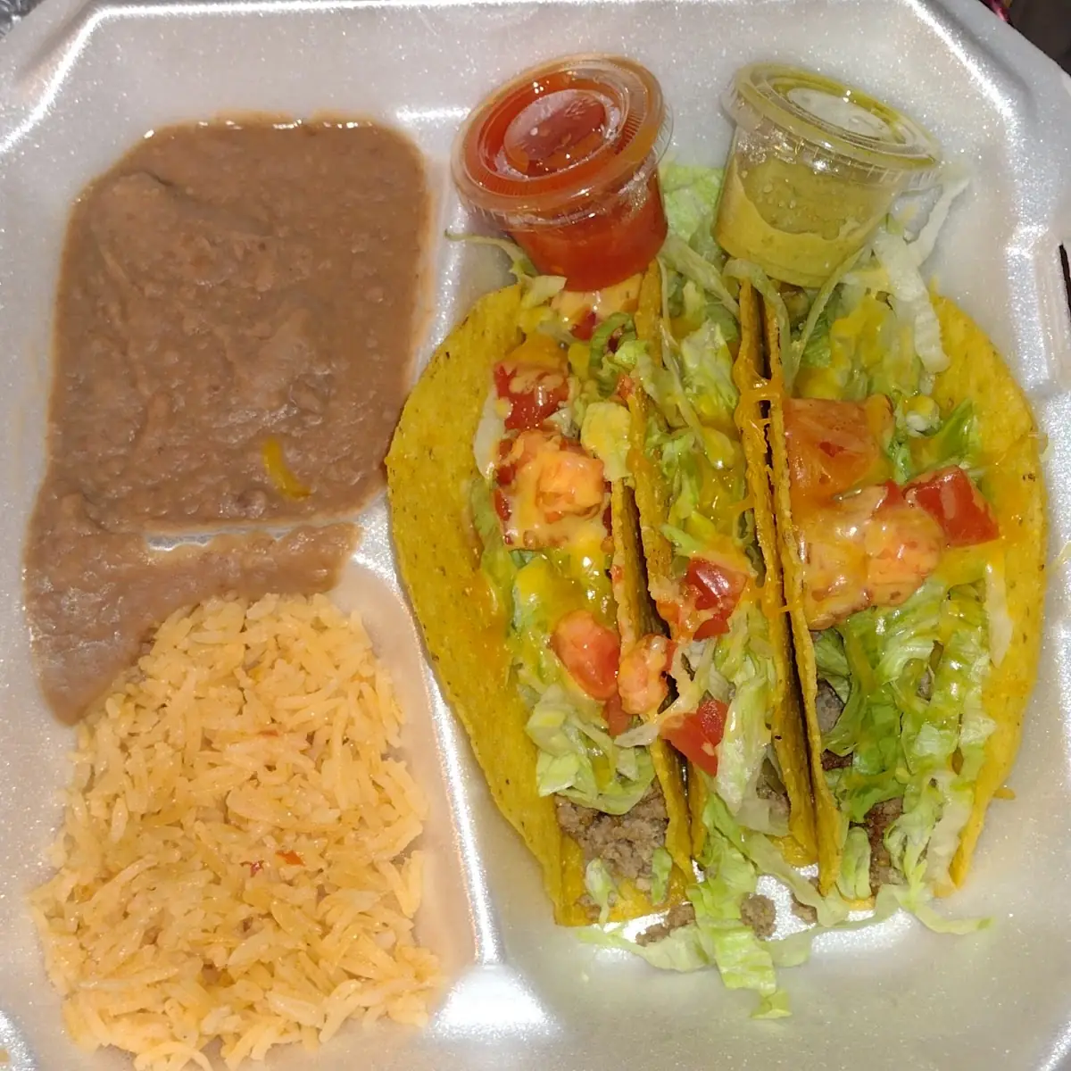 Mini Taco Plate