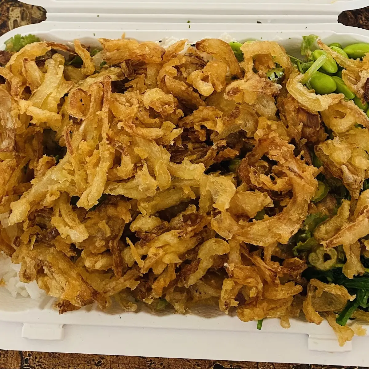 Fried Onions on Top