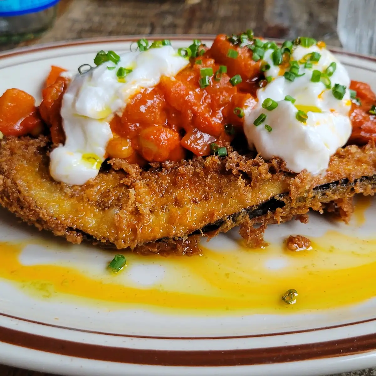 Chicken Fried Eggplant
