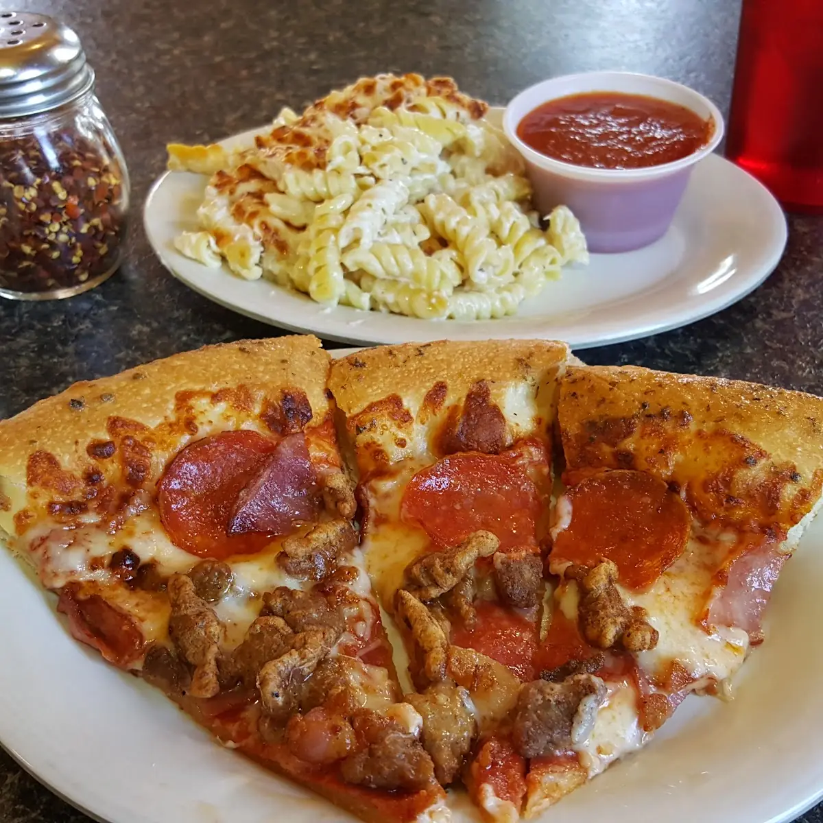 Meat Lovers Pizza at the Buffet