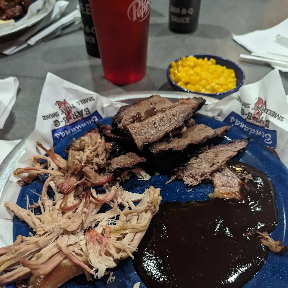 Pulled Pork and Brisket