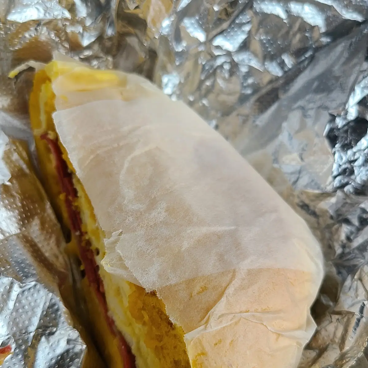 Soy Bacon Egg and Cheese Bagel Sandwich