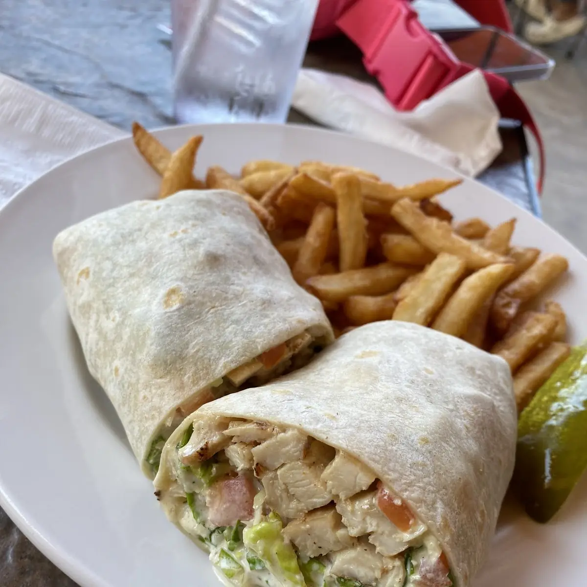 Chicken Caesar Wrap