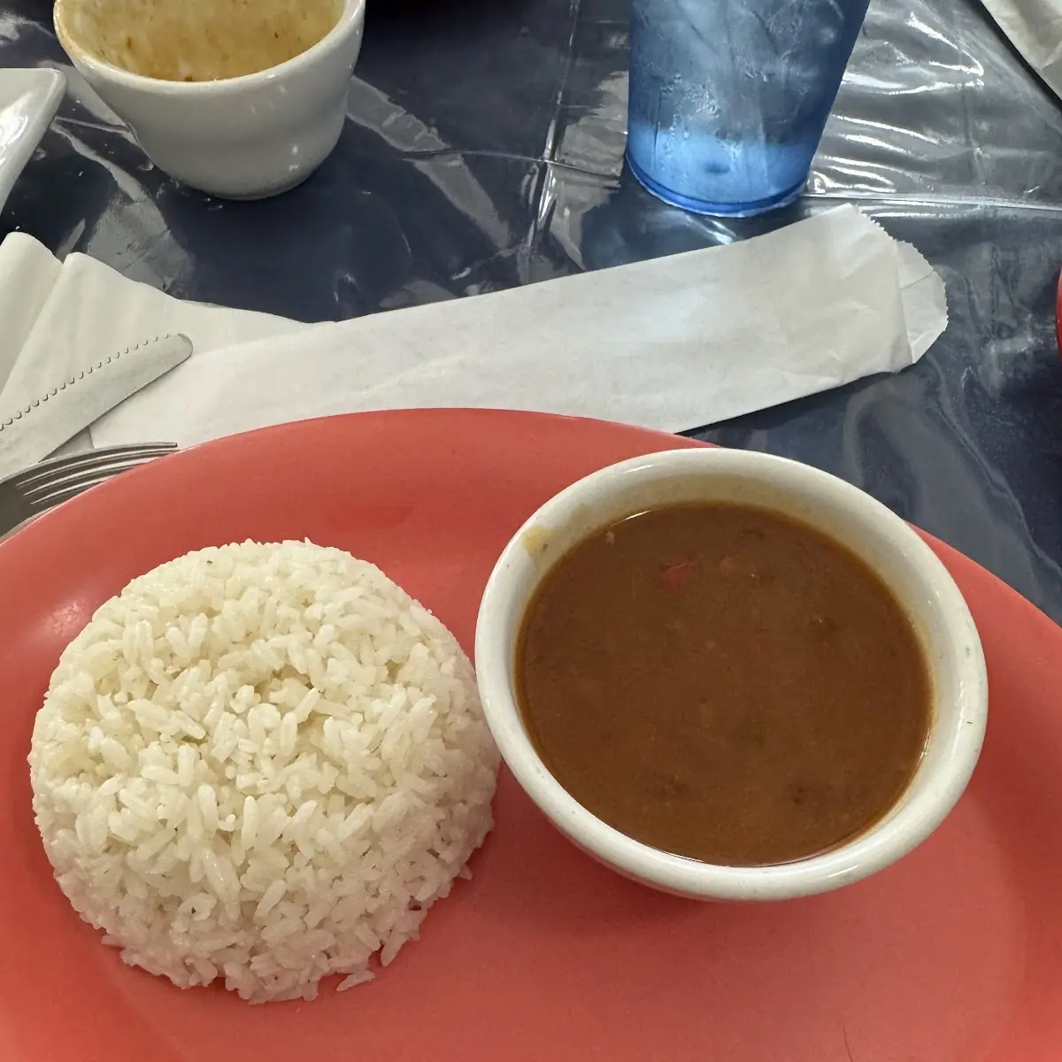 White Rice & Beans