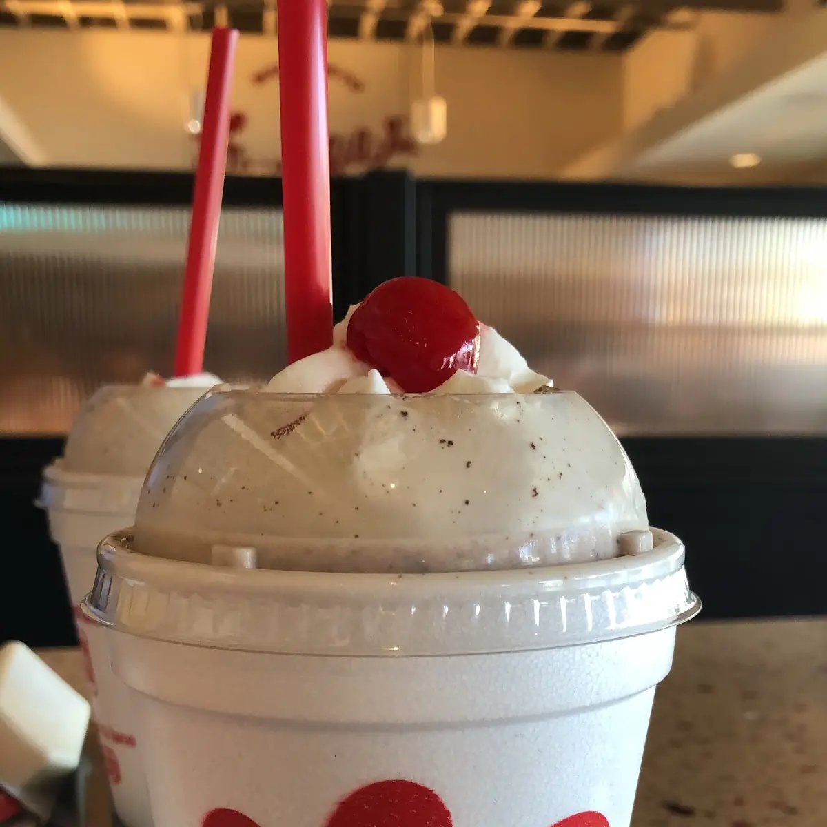 Strawberry and Oreo Shake