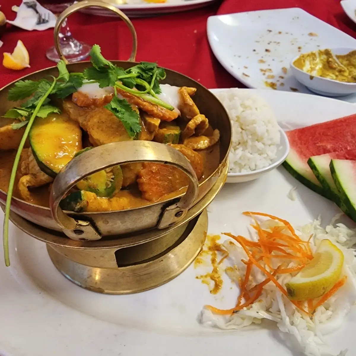 Panang Red Curry Chicken
