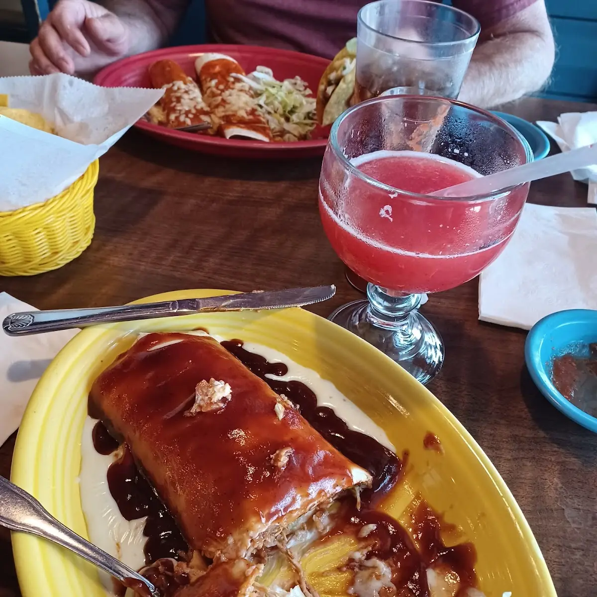 BBQ Chicken Burrito