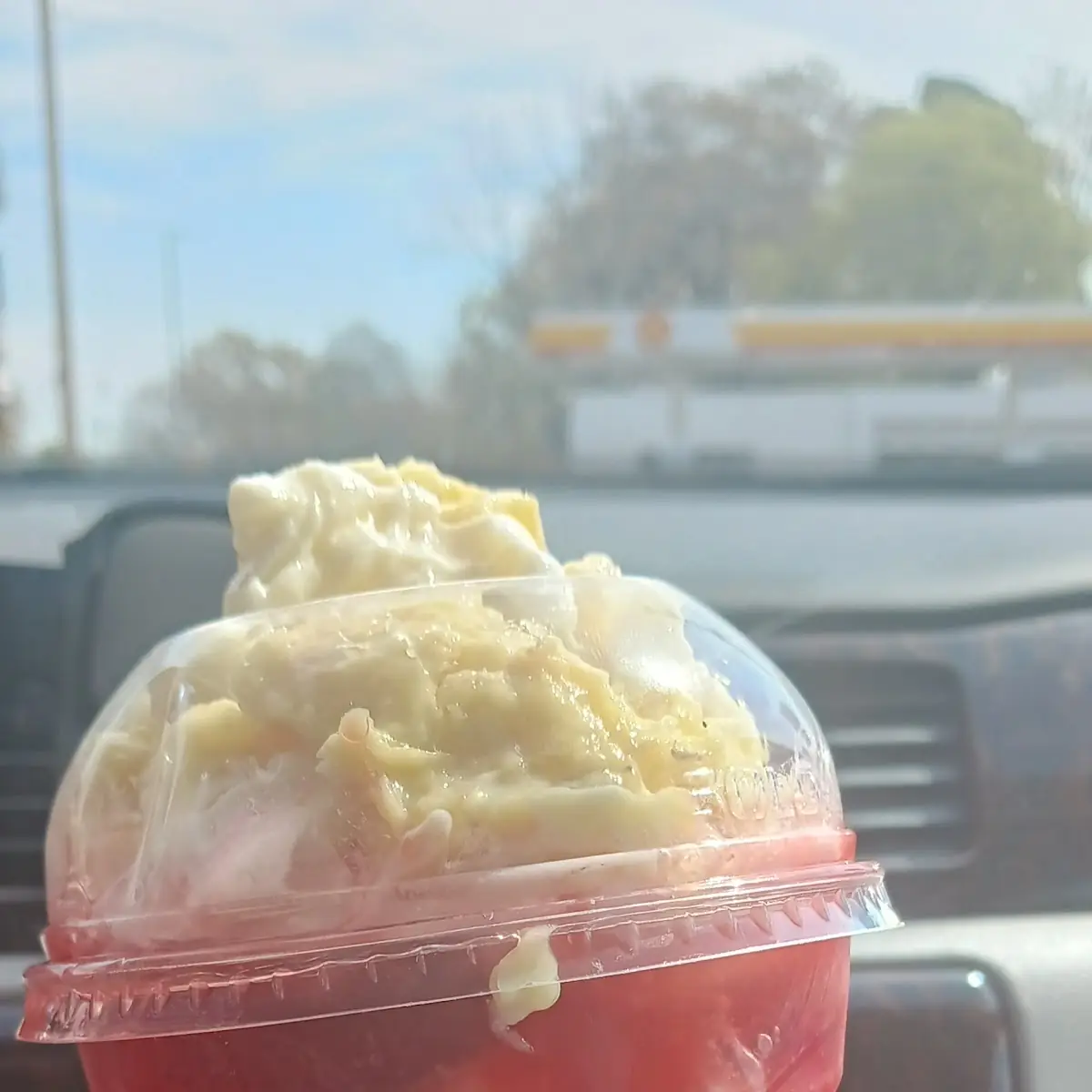 Upside Down Banana Split