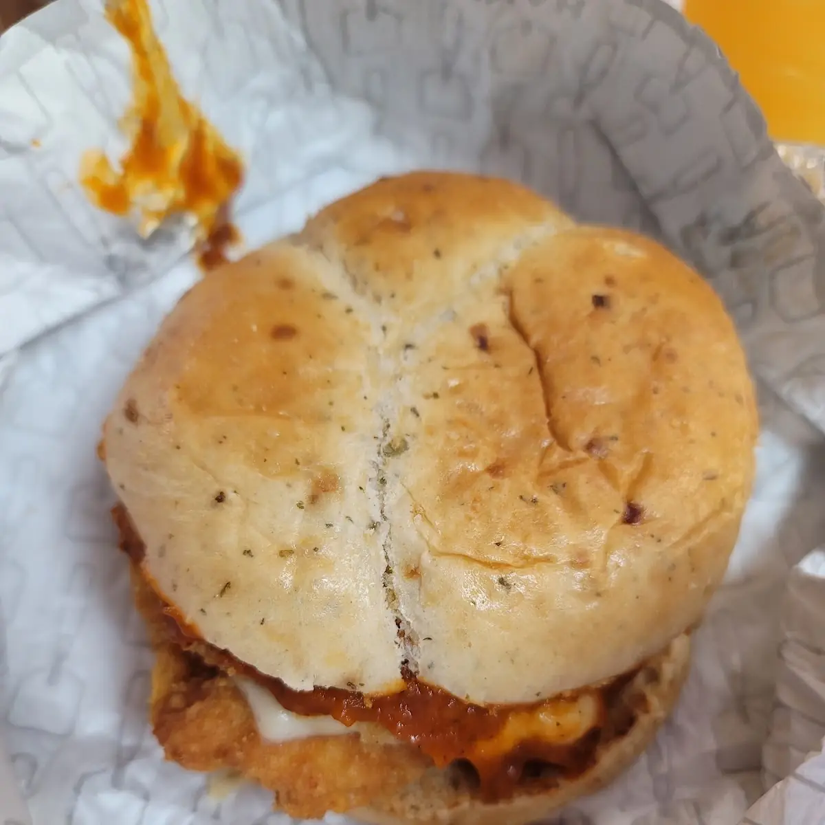 Chicken Parmigiana Sandwich