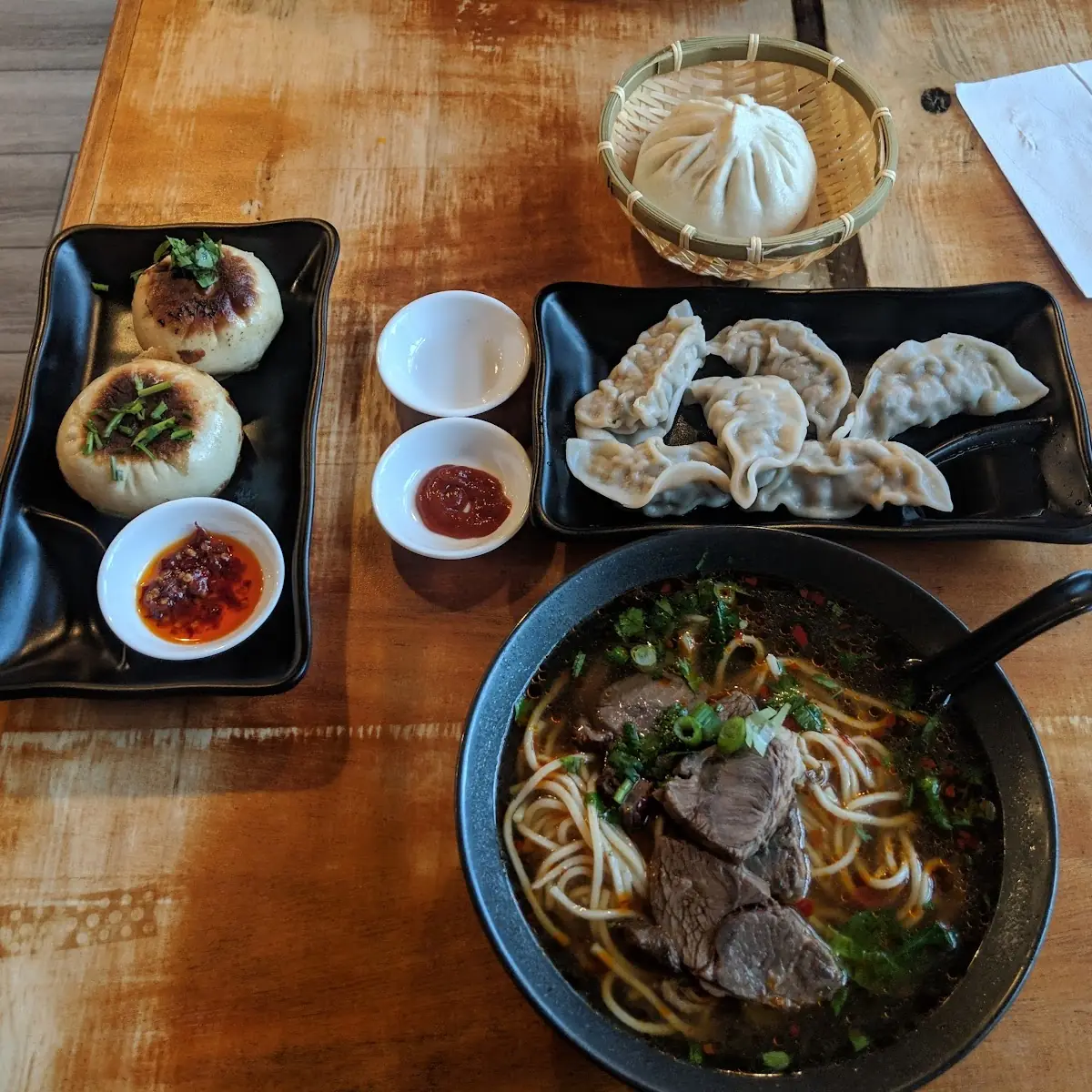 Juicy Pork Seared Bao