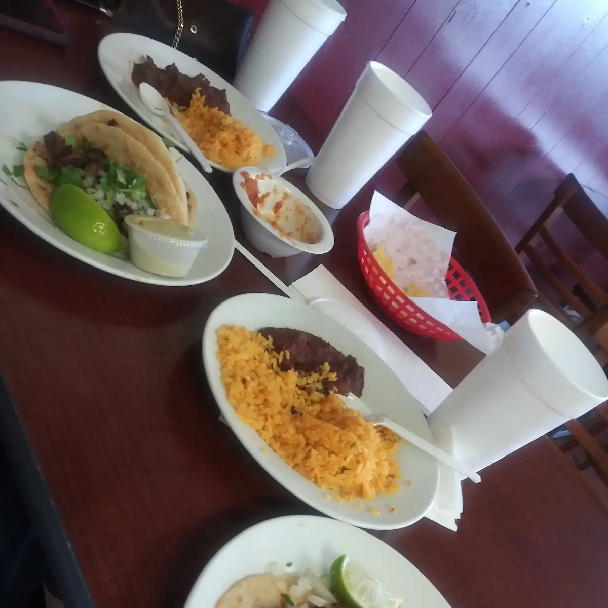 Asada Taco Beans and Rice