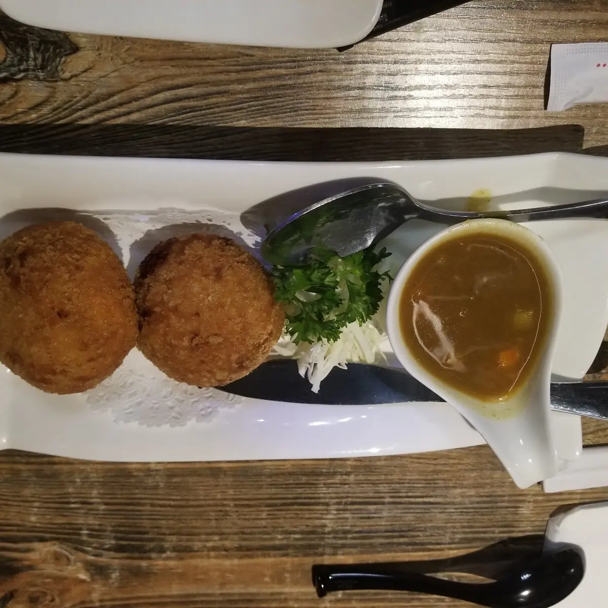 Pumpkin Curry Chicken Korokke