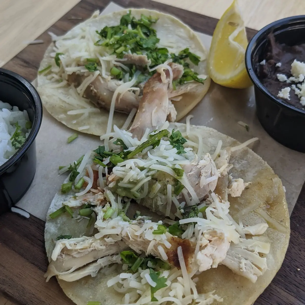 Mini Street Chicken Tacos