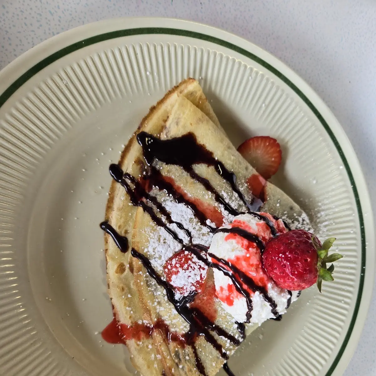 Strawberry Nutella Crepe