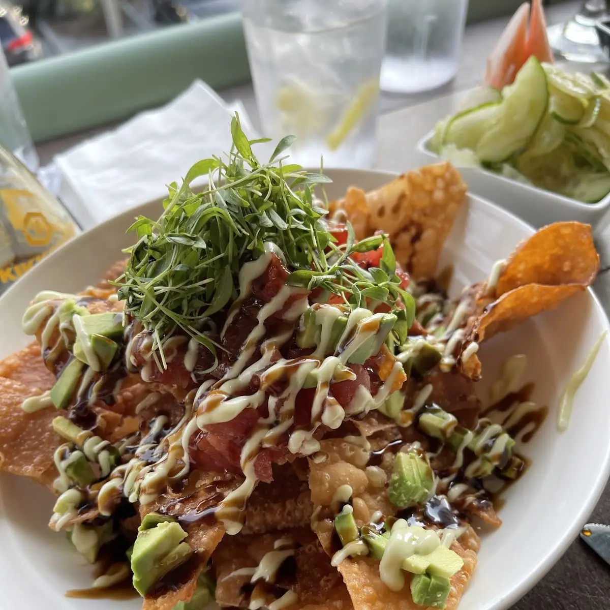 Spicy Tuna Nachos