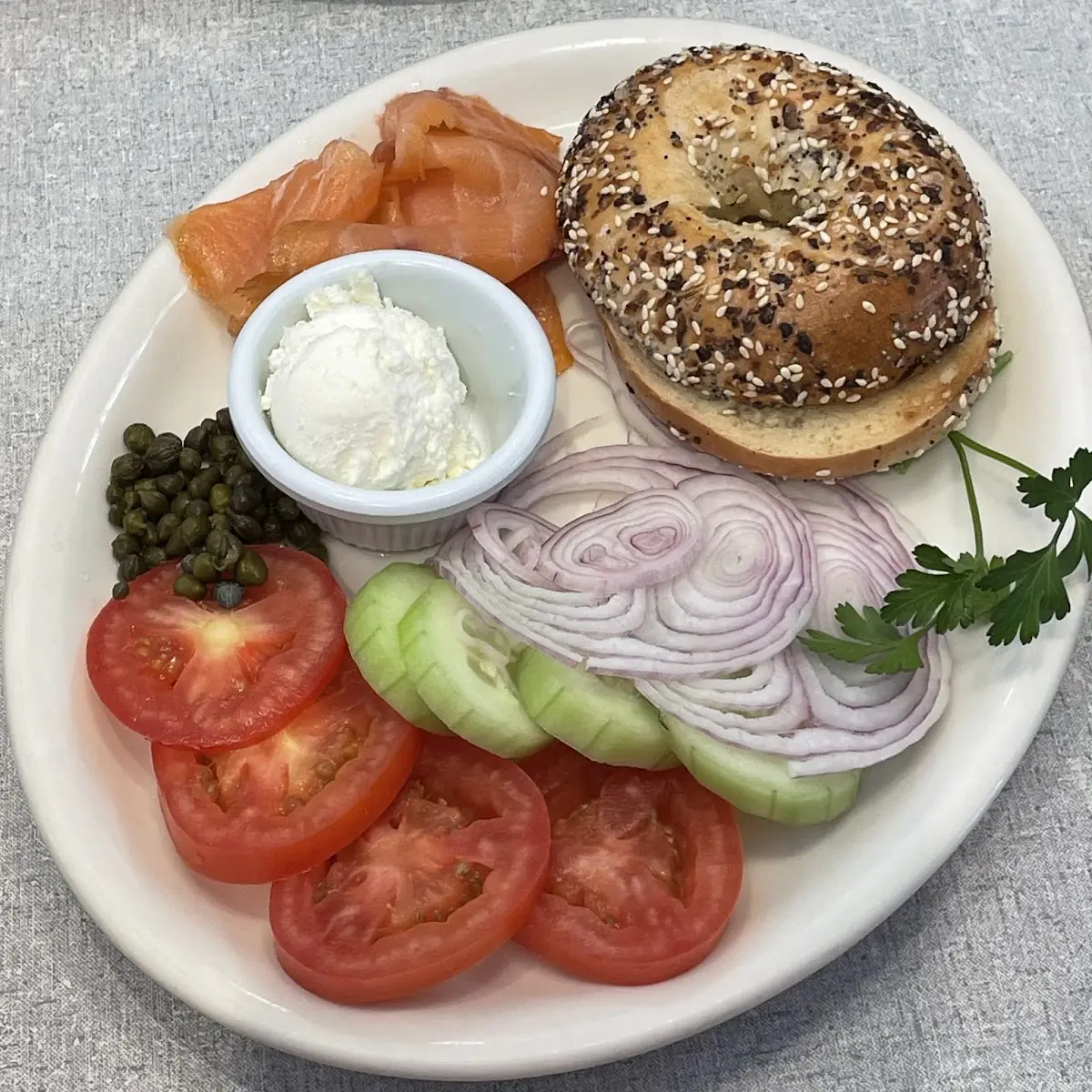 New York Everything Bagel Platter