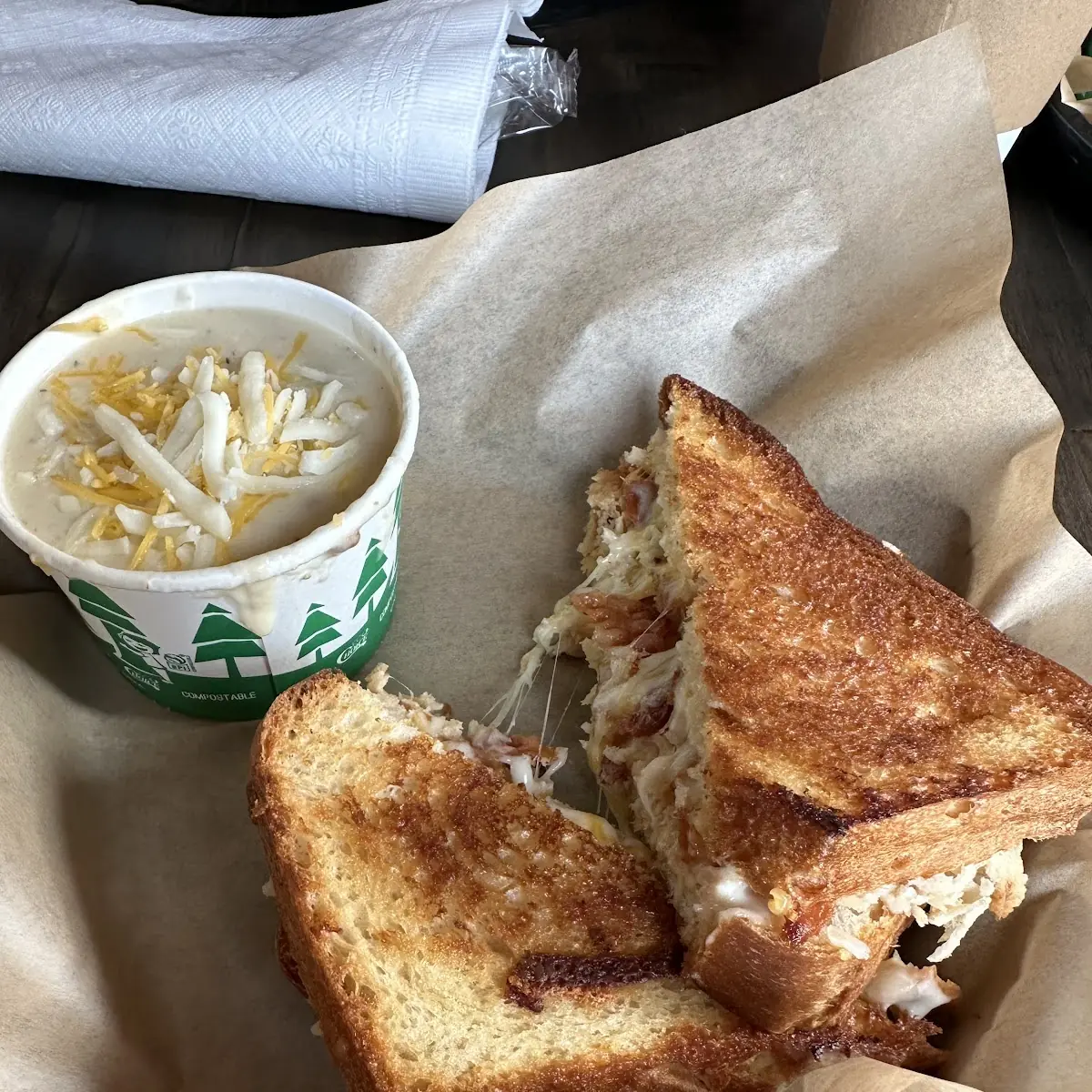 Cheddar Bacon Ranch Melt