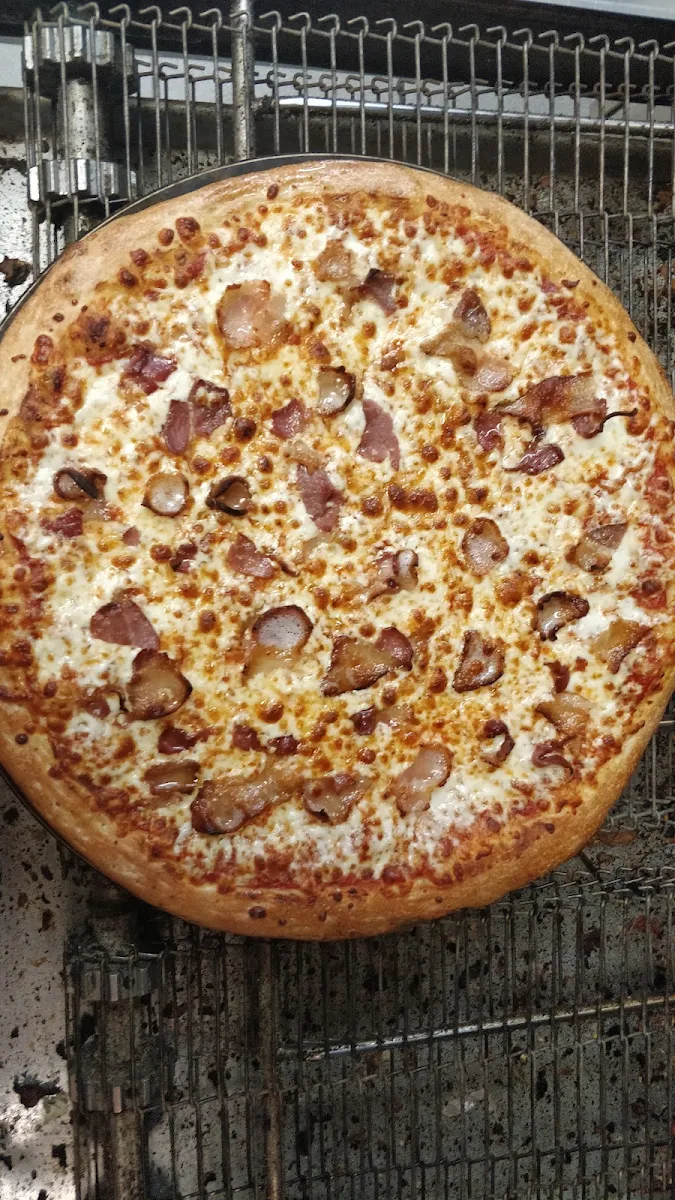 Bacon & Cheese Pizza, Double Double Pizza & Chicken