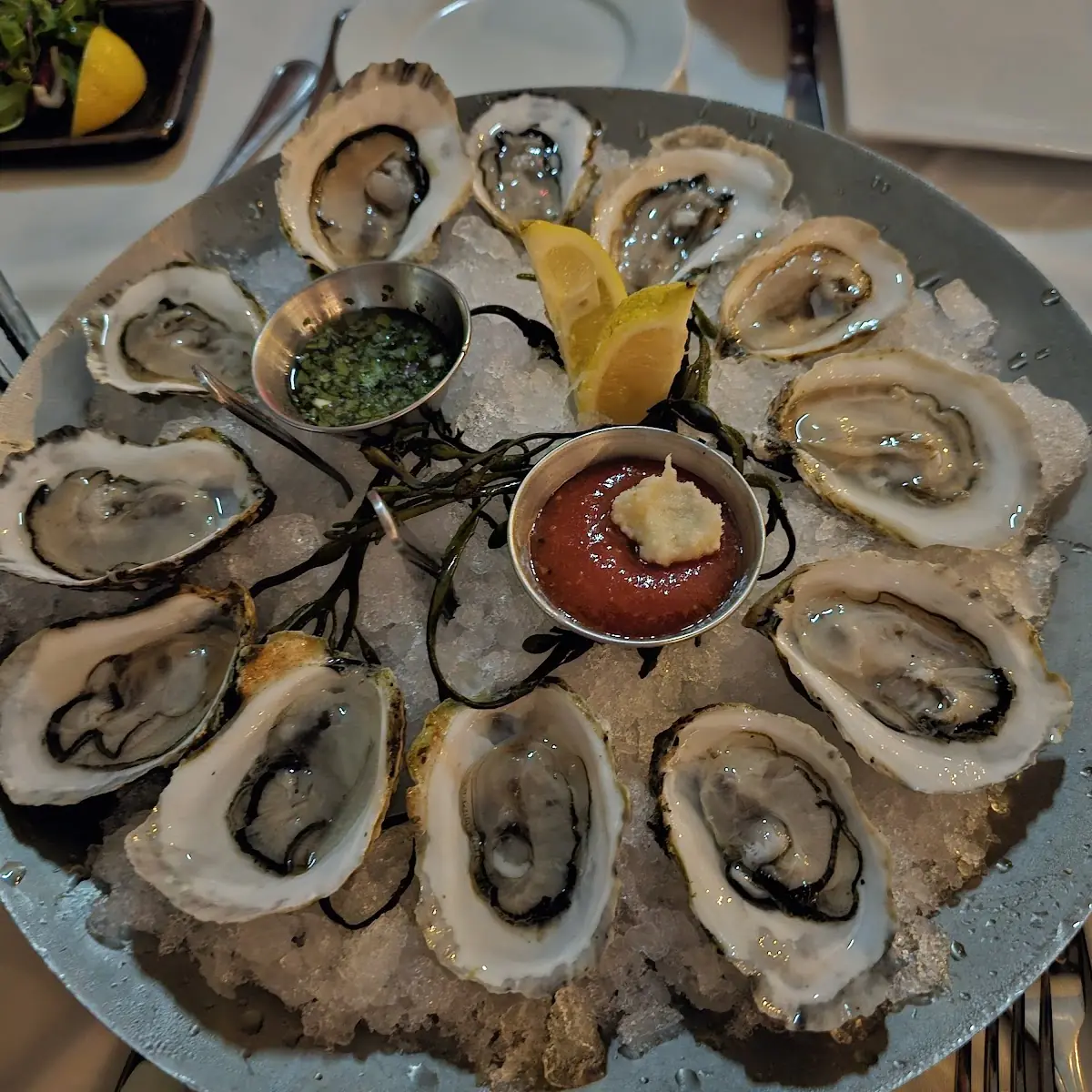 Oysters on the Half Shell