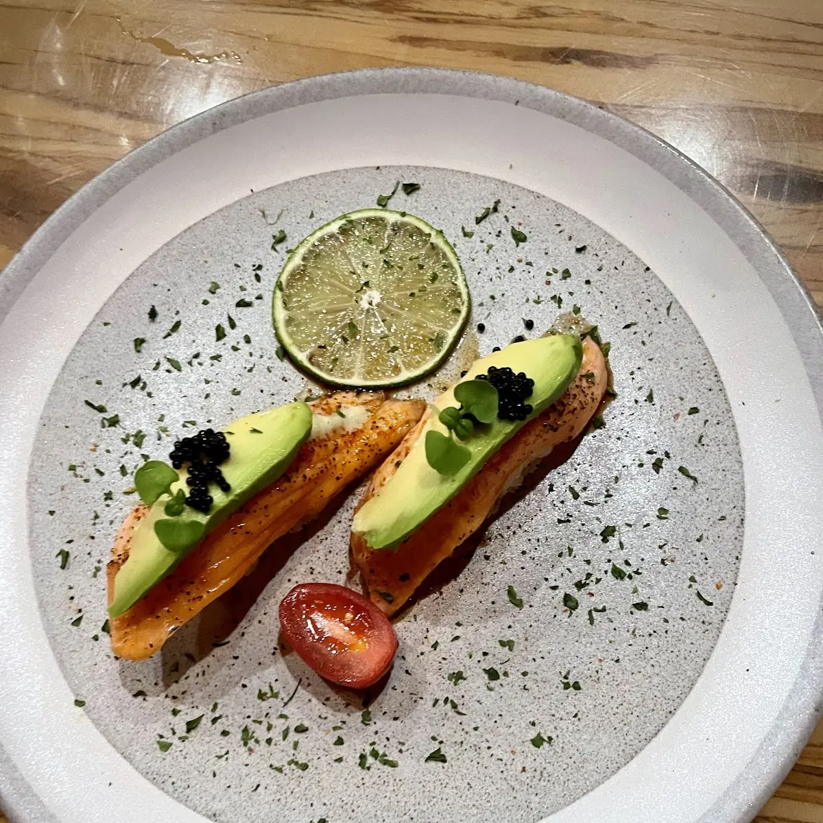 Salmon Belly Nigiri