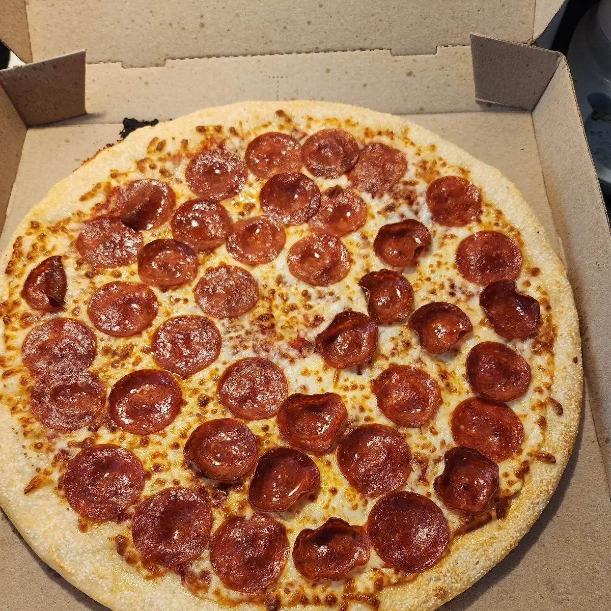 1 2 Cheese 1 2 Pepperoni Pizza