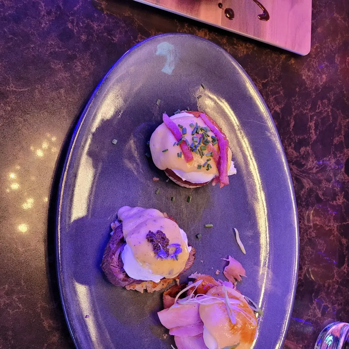 Eggs Benedict Trio