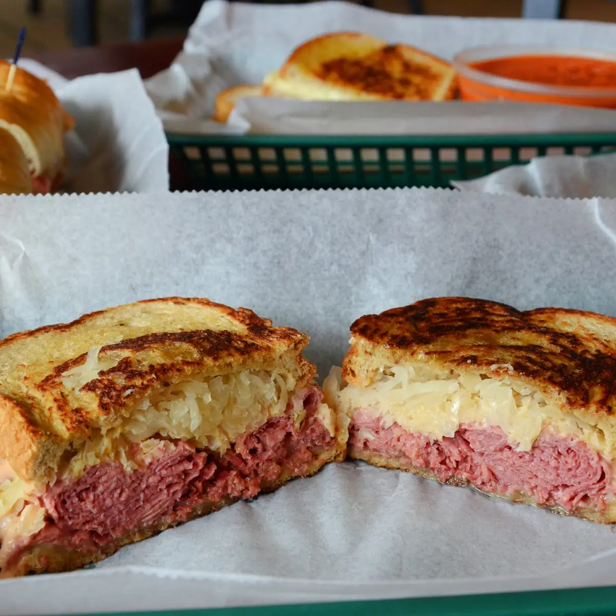 Mini Pastrami and Swiss