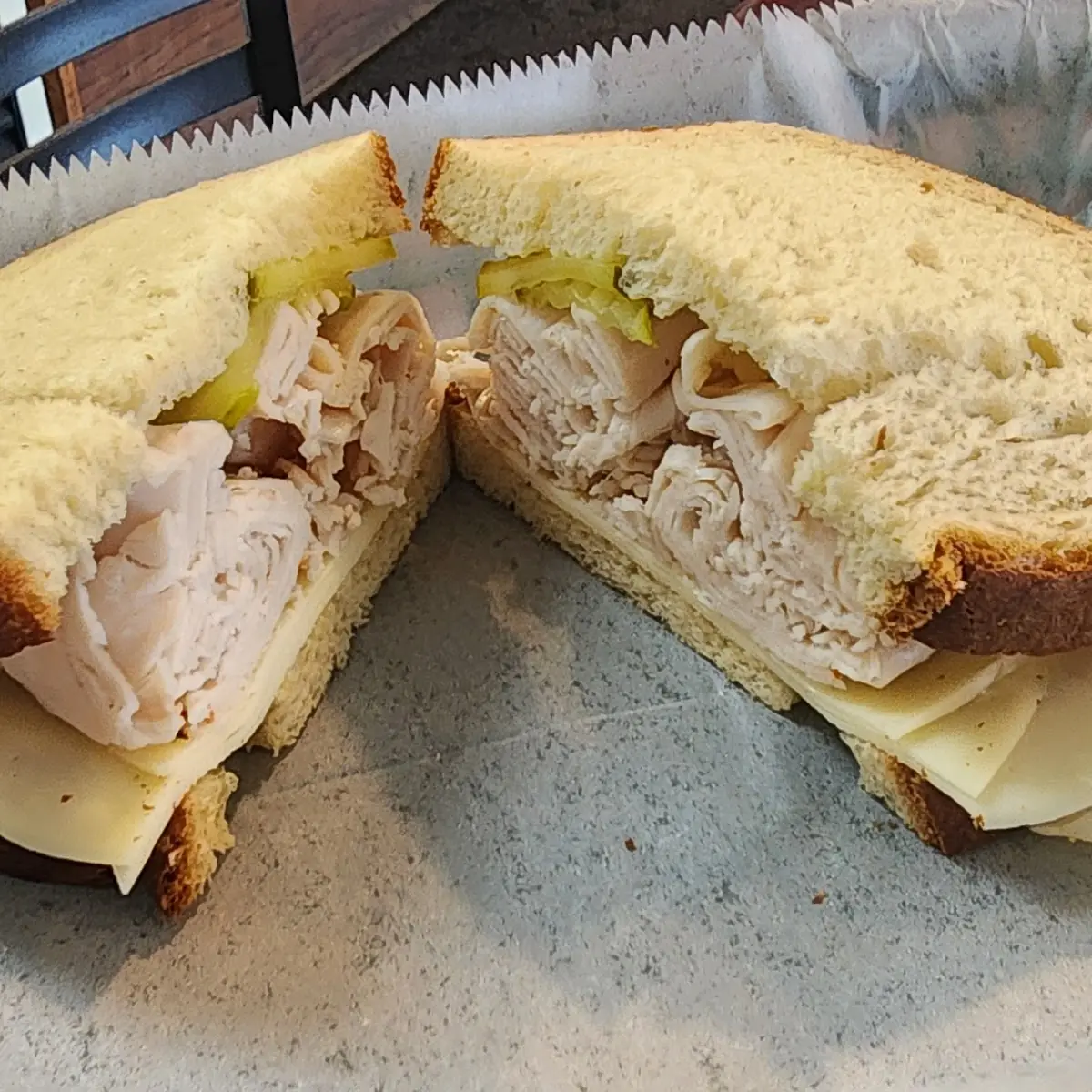 Turkey & Cheese Sandwich