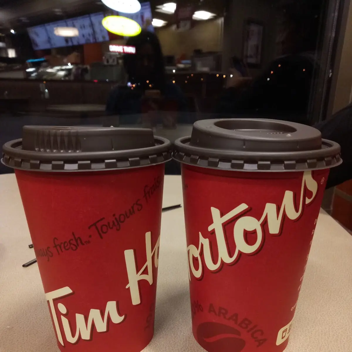 Steamed Tea, Tim Hortons