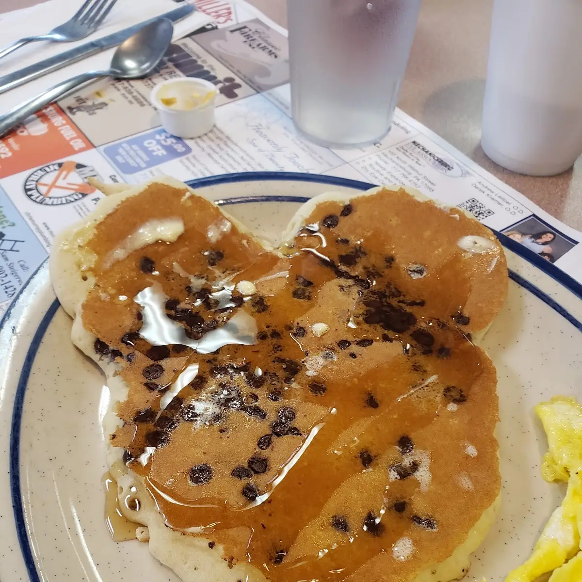Chocolate Chip Pancakes
